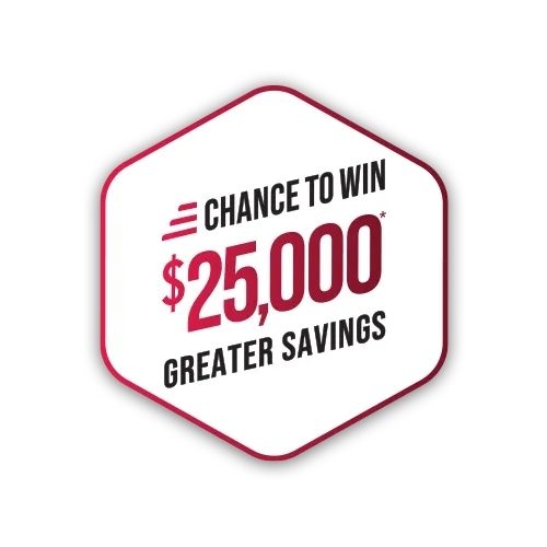 Greater Savings Badge