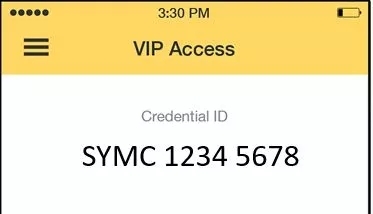 Symantec VIP Access Credential Icon